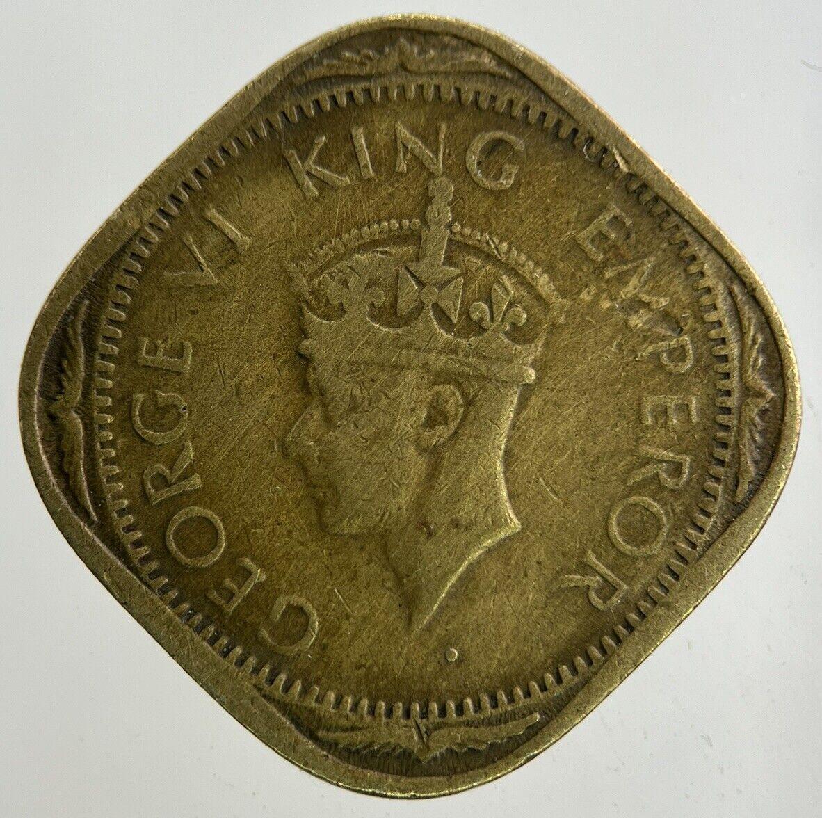 1943 India 2 Annas Coin | Collectable Grade