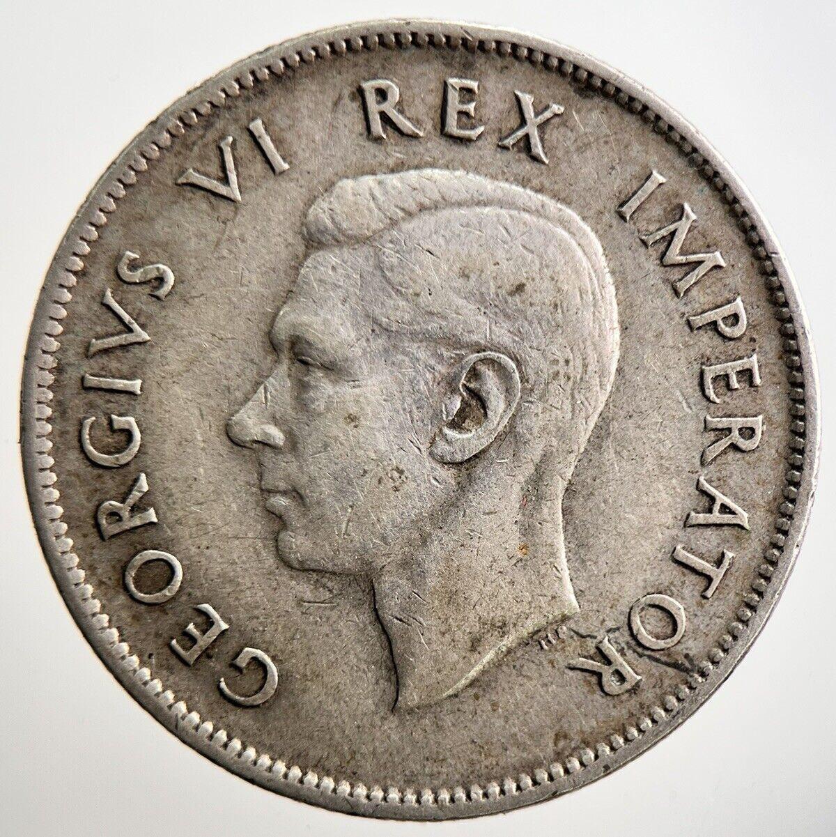 1943 South Africa Florin Silver Coin | Fine Collectable Grade | a3666