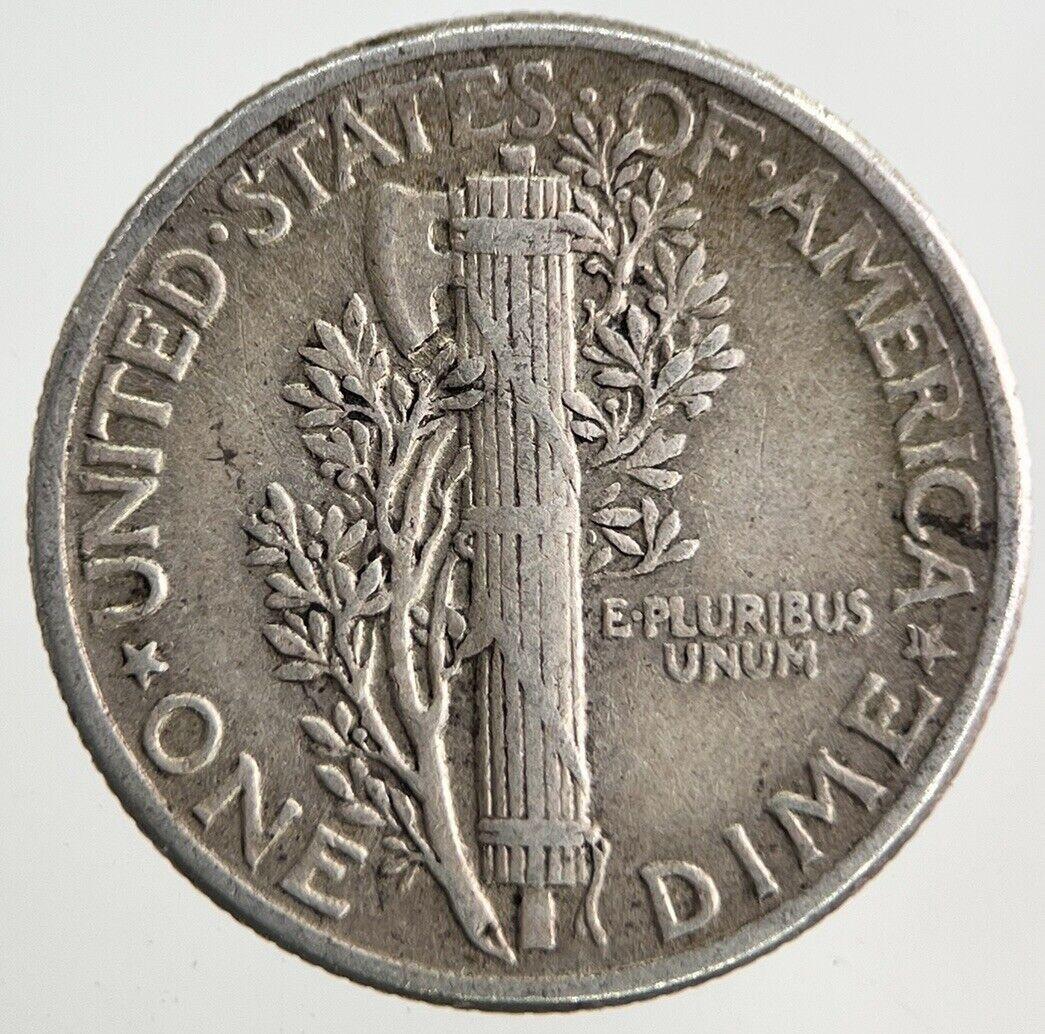 1943 US USA Mercury Dime Silver Coin | Fine Collectable Grade