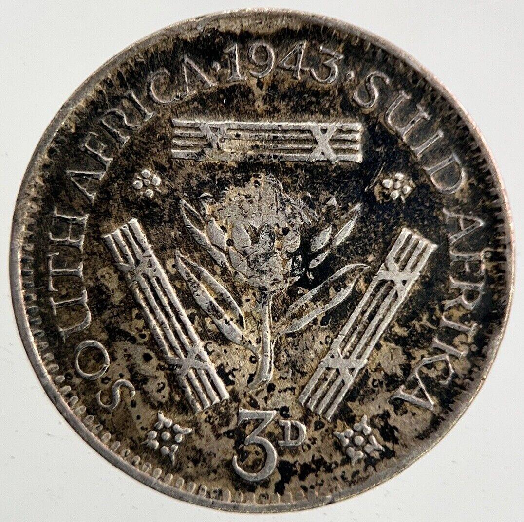 1943 South Africa Threepence Silver Coin | Collectable Grade