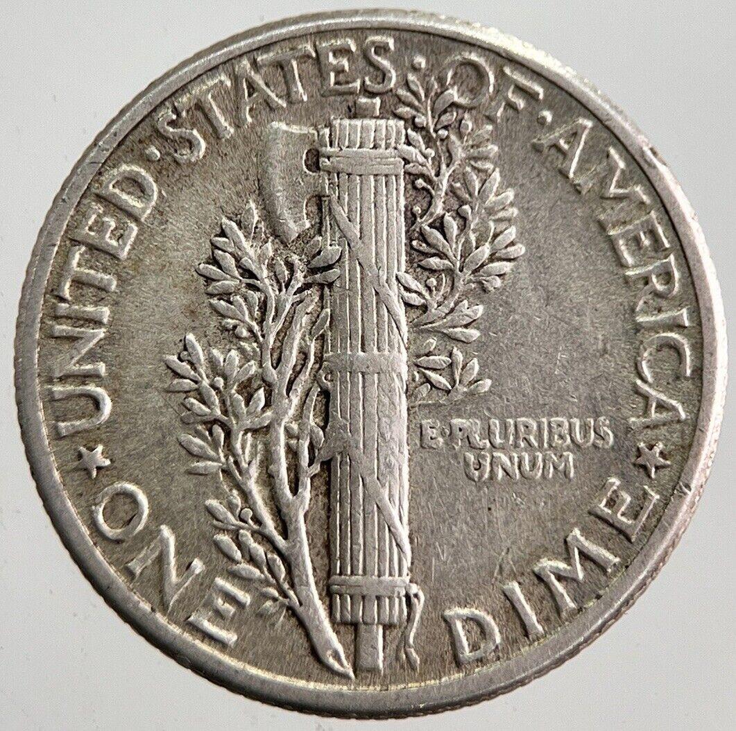 1943 US USA Mercury Dime Silver Coin | Fine Collectable Grade | a7820