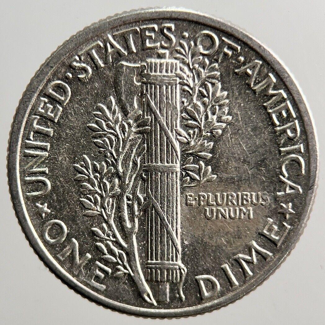 1943 US USA Mercury Dime Silver Coin | Very High Grade | a2103