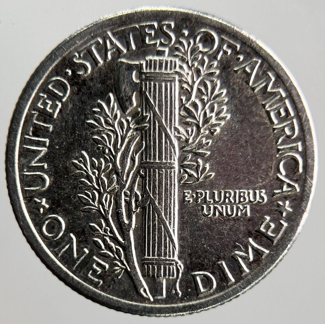 1943 US USA Mercury Dime Silver Coin | Very High Grade | a4081