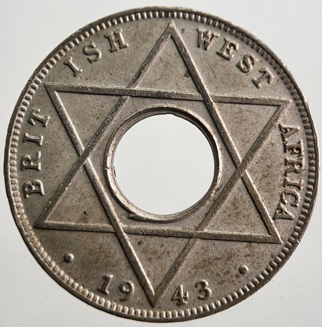 1943 West Africa 1/10 1 One Tenth Of A Penny Coin | Very High Grade | a7569