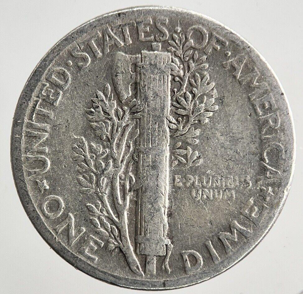 1943 US USA Mercury One Dime Silver Coin | Collectable Grade