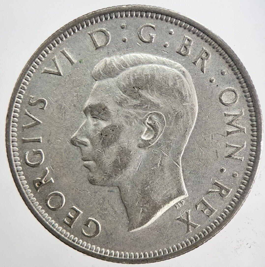 1944 George VI Half-Crown Silver Coin | Fine Collectable Grade | a6212