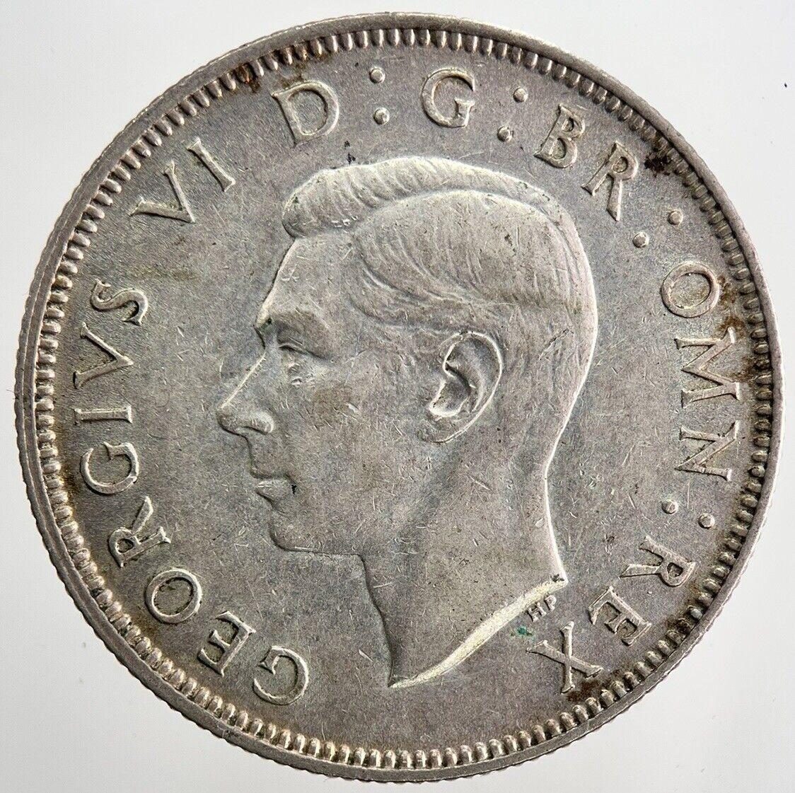 1944 George VI Florin Silver Coin | Very High Grade | a5263