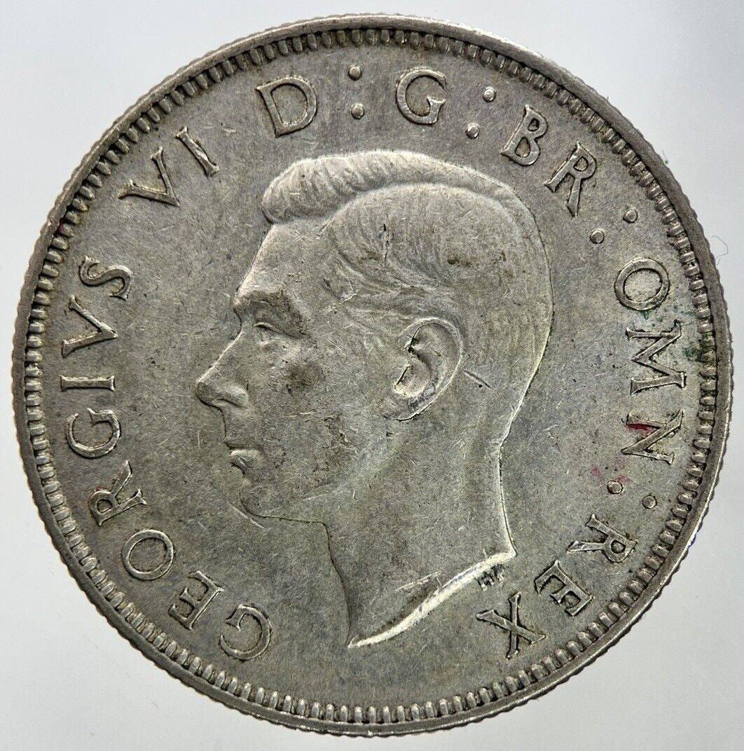 1944 George VI Florin Silver Coin | Very High Grade