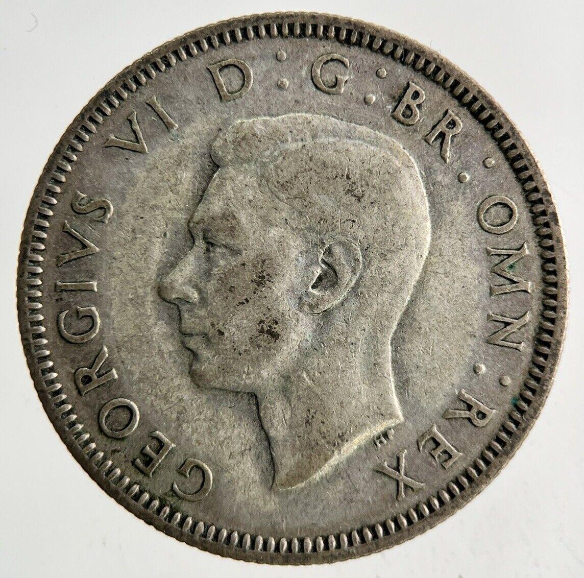 1944 George VI One Shilling Silver Coin | Fine Collectable Grade