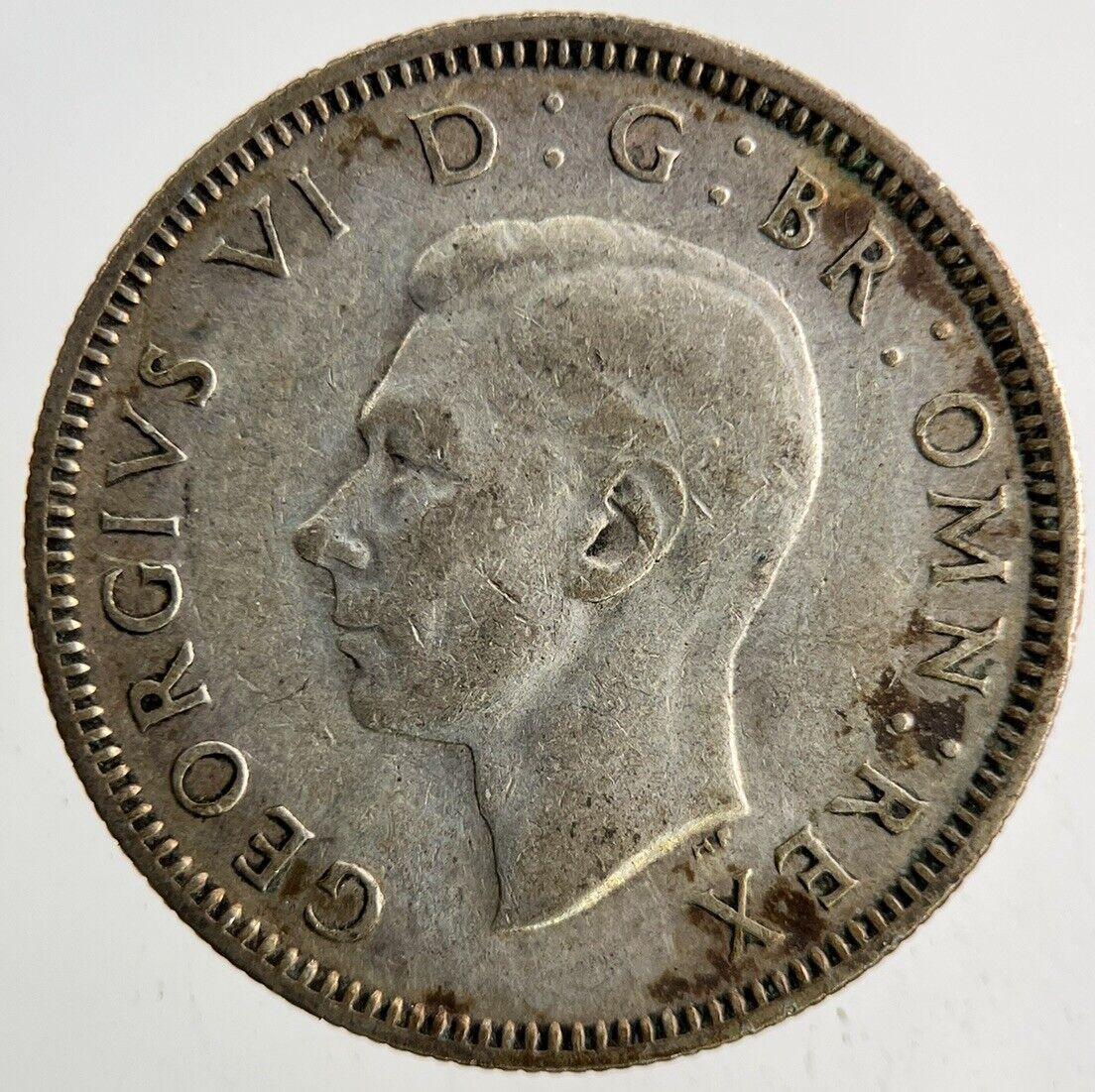 1944 George VI One Shilling Silver Coin | Fine Collectable Grade
