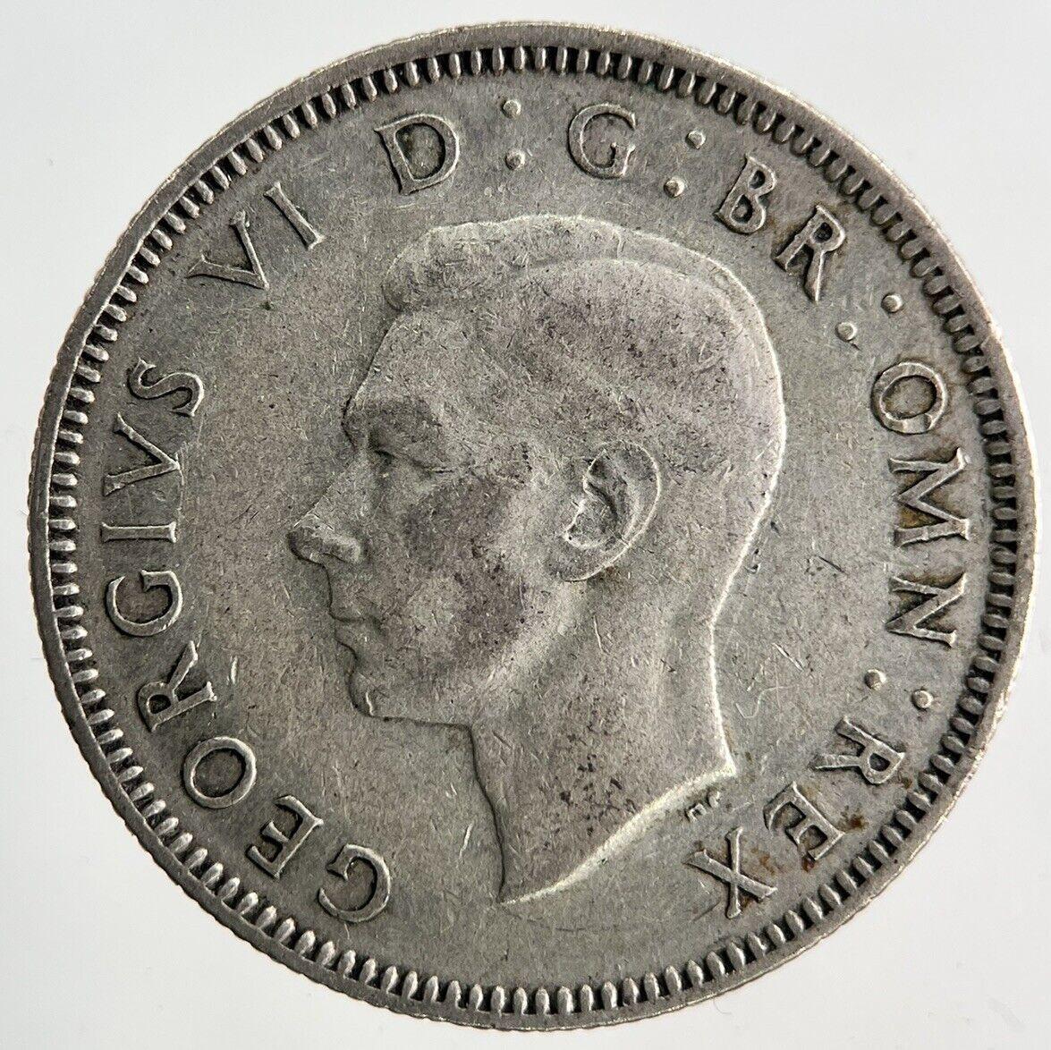 1944 George VI Shilling Silver Coin | Fine Collectable Grade