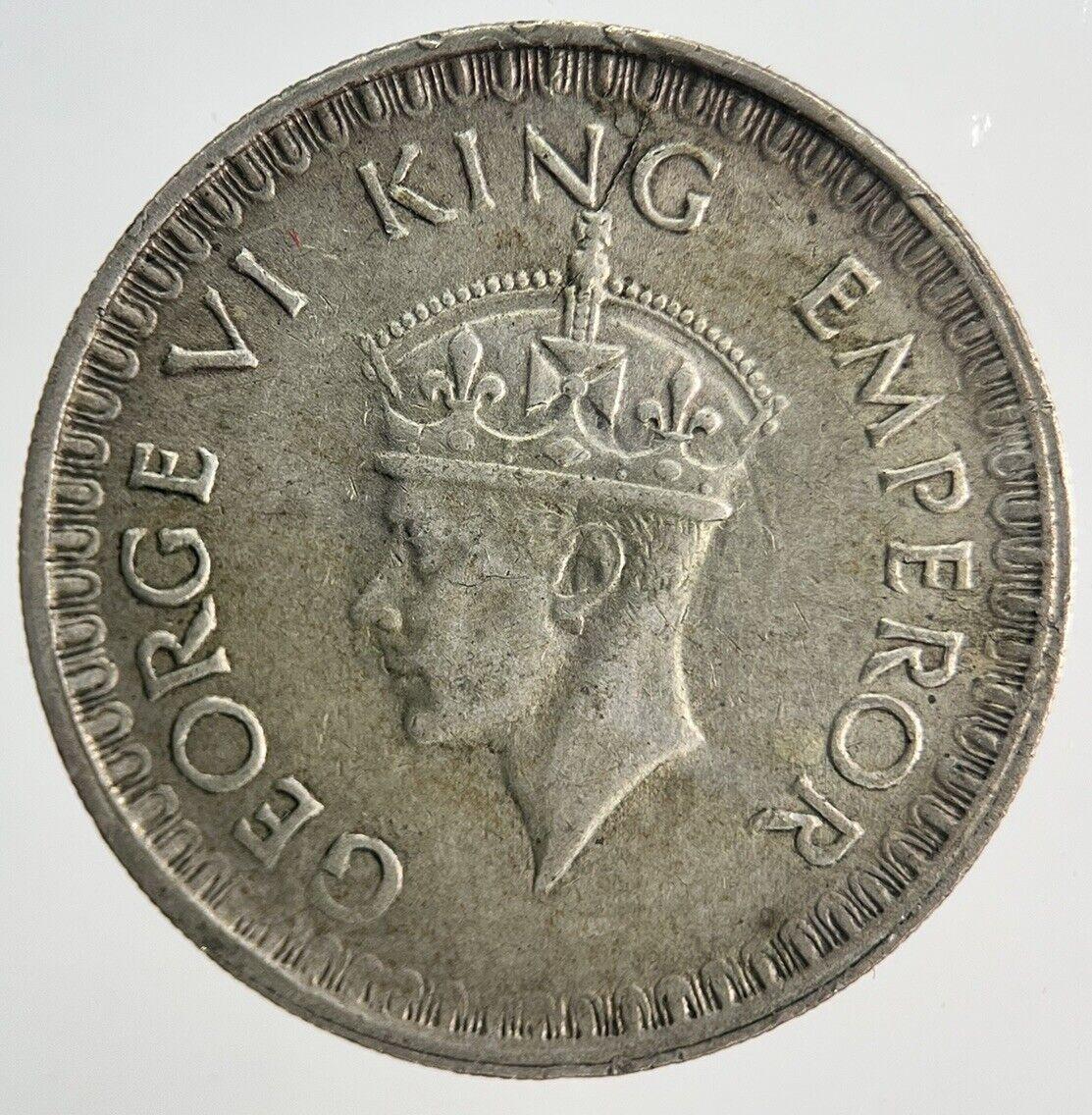 1944 India 1/2 Half Rupee Silver Coin | Fine Collectable Grade | a1927