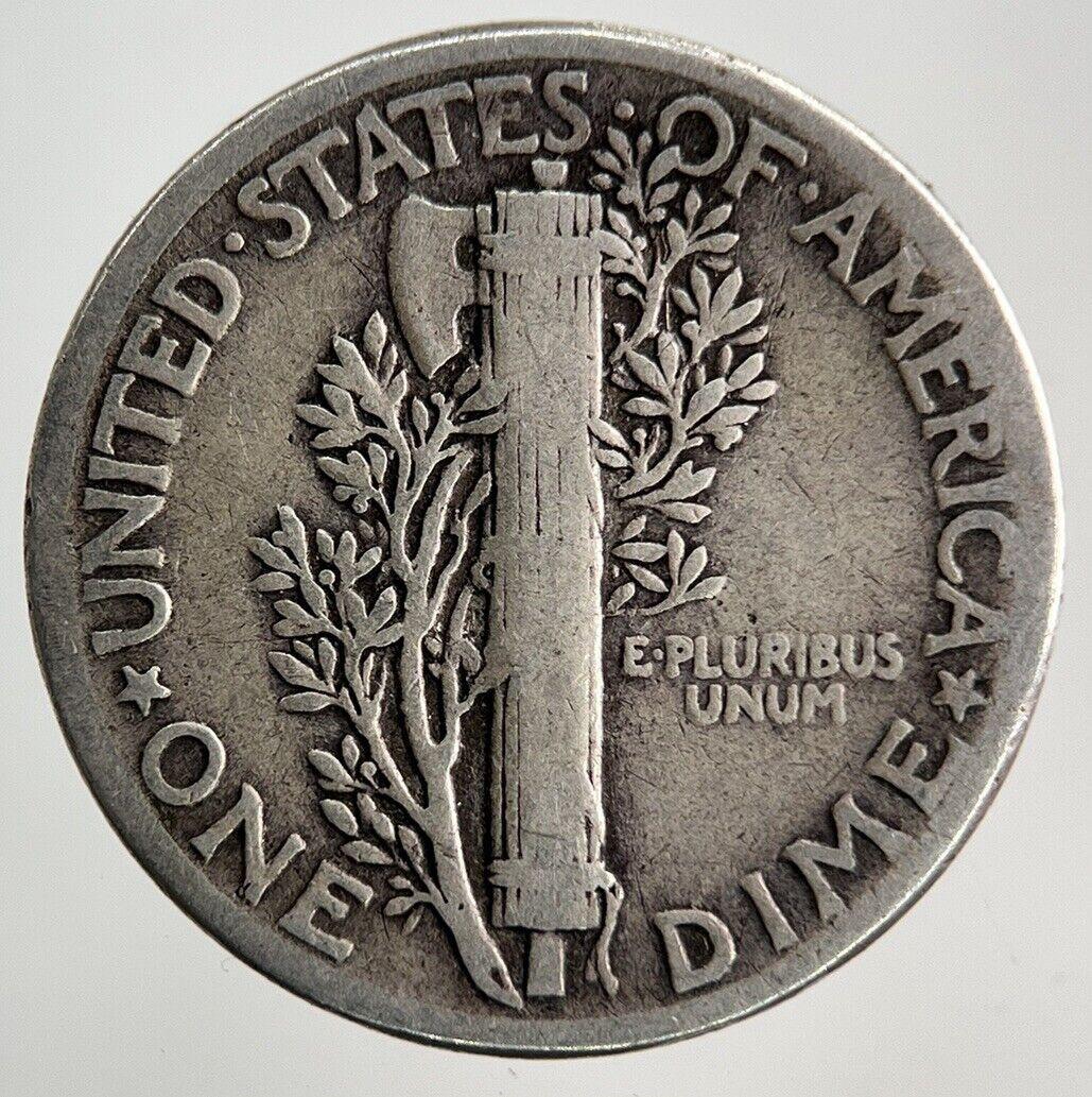 1944 US USA Mercury One Dime Silver Coin | Collectable Grade