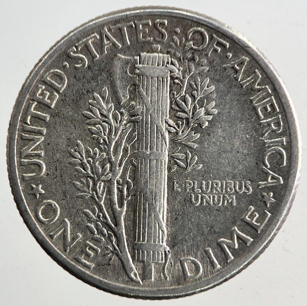 1944 US USA Mercury Dime Silver Coin | Very High Grade