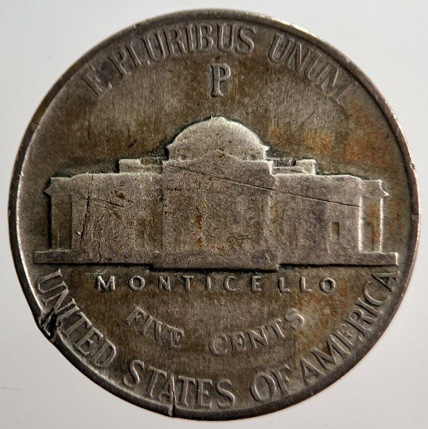 1944 US USA Nickel 5 Cents Silver Coin | Collectable Grade | a2753