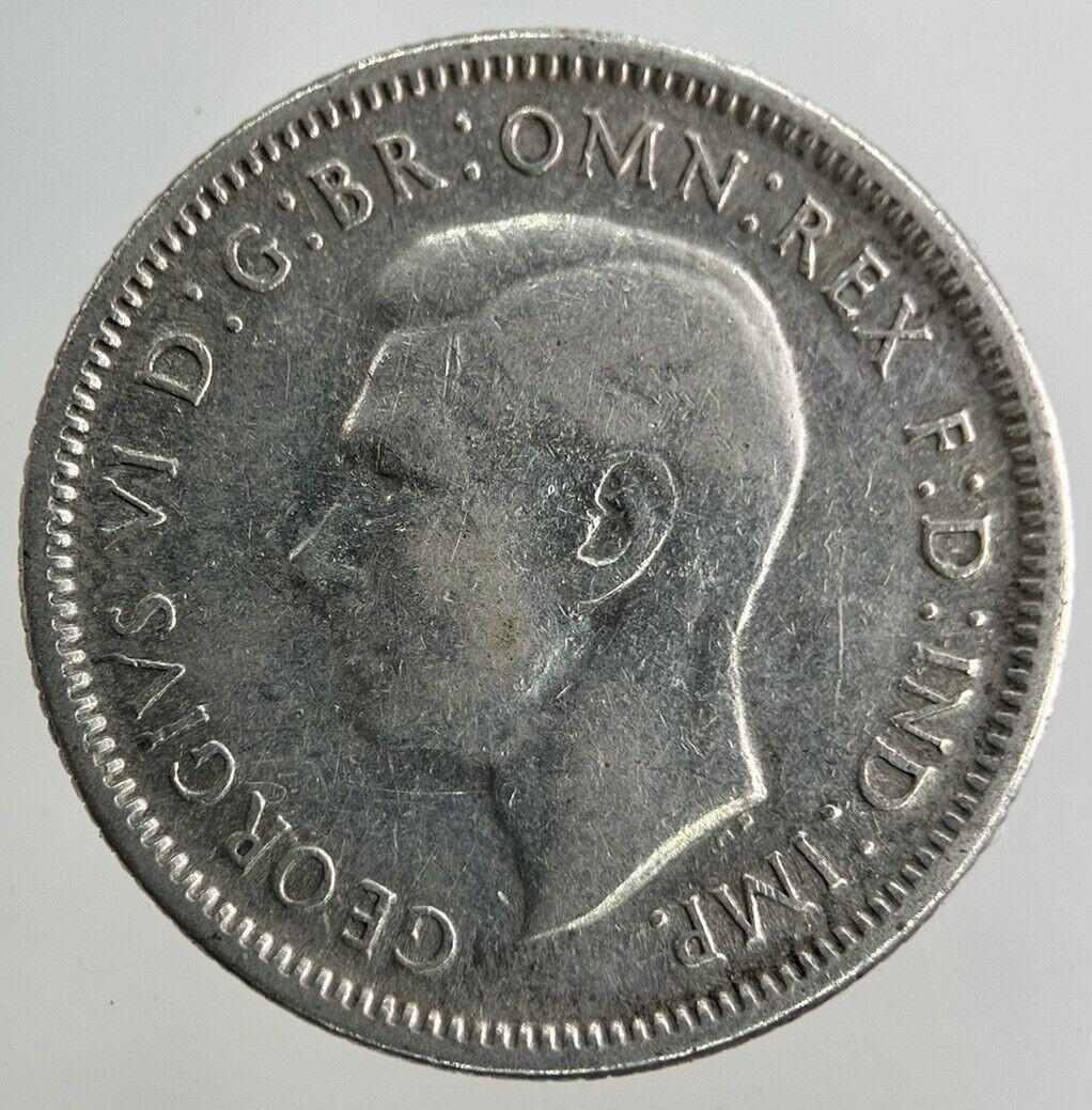 1944-S Australia Shilling Silver Coin | Fine Collectable Grade