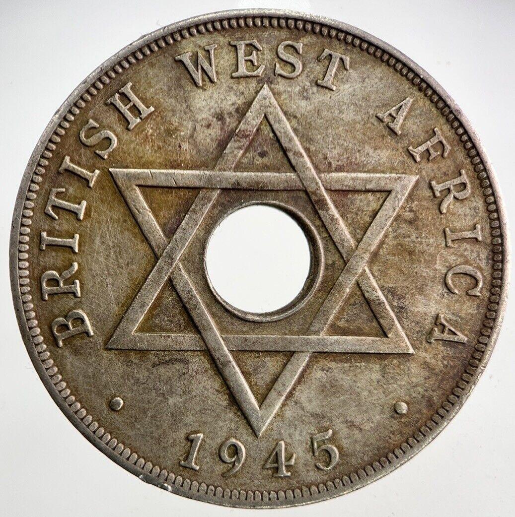 1945 British West Africa One Penny Coin | Very High Grade