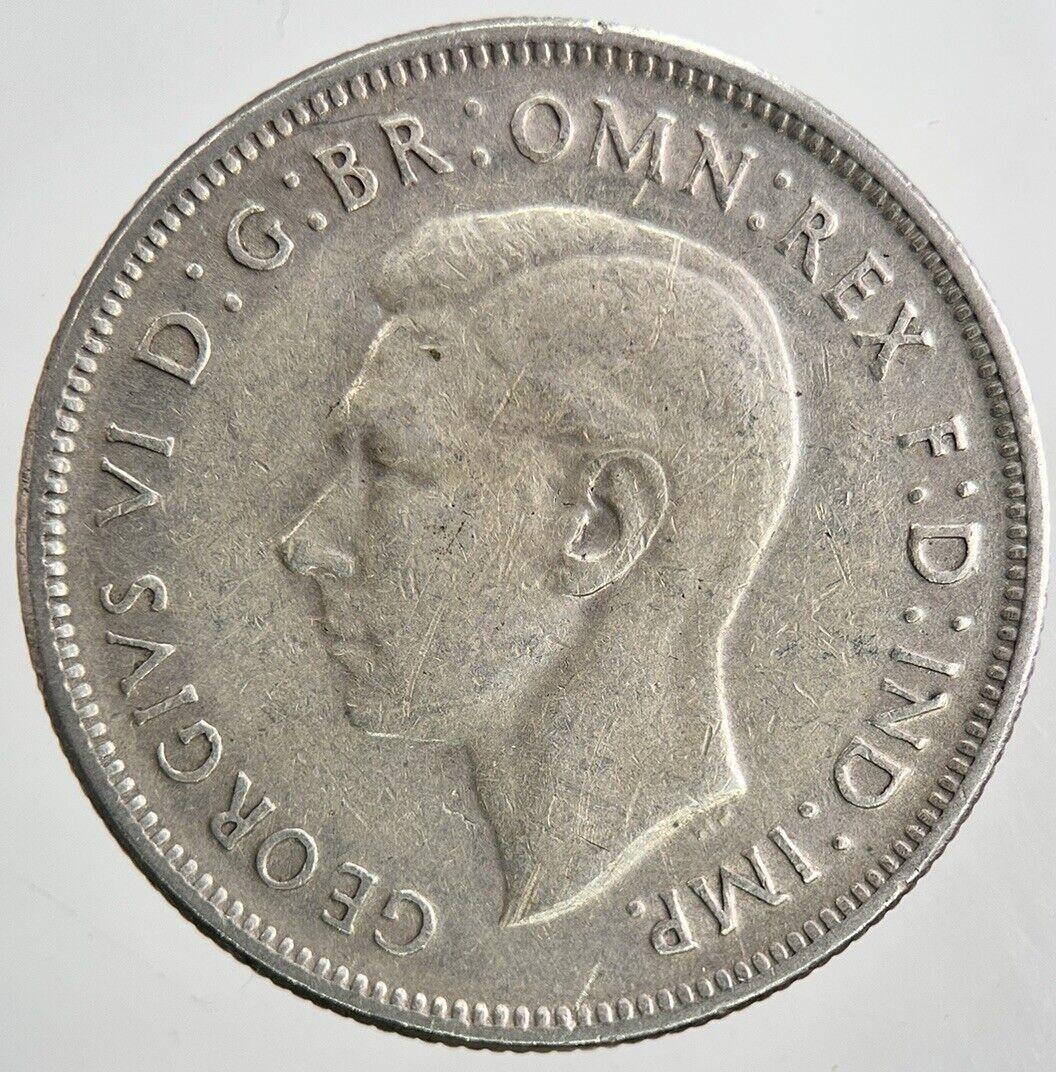 1945 Australia Florin Two Shillings Silver Coin | Fine Collectable Grade | a6438