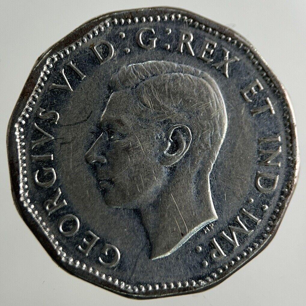 1945 Canada 5 Cents Coin | Fine Collectable Grade