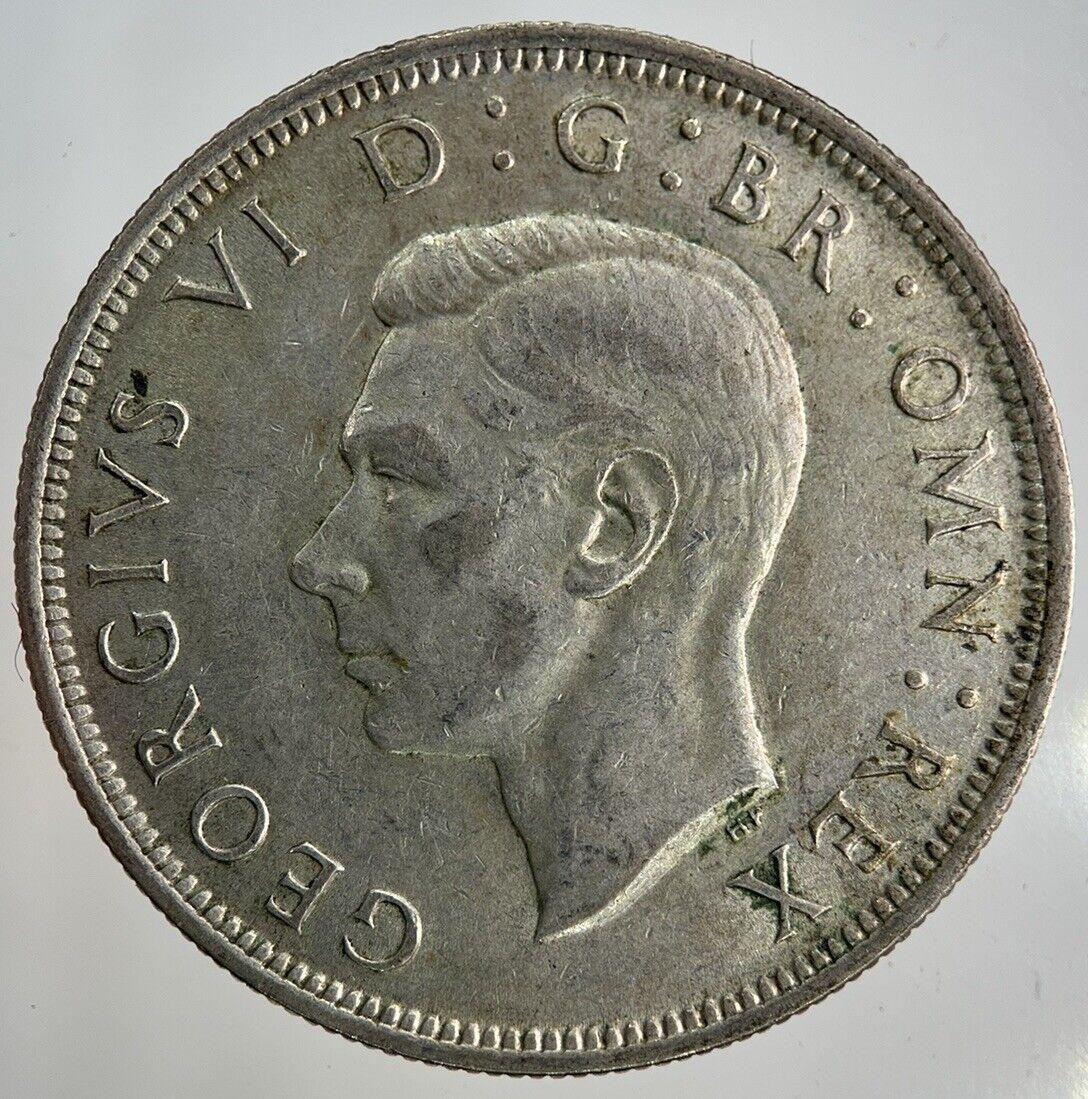 1945 George VI Half-Crown Silver Coin | Fine Collectable Grade