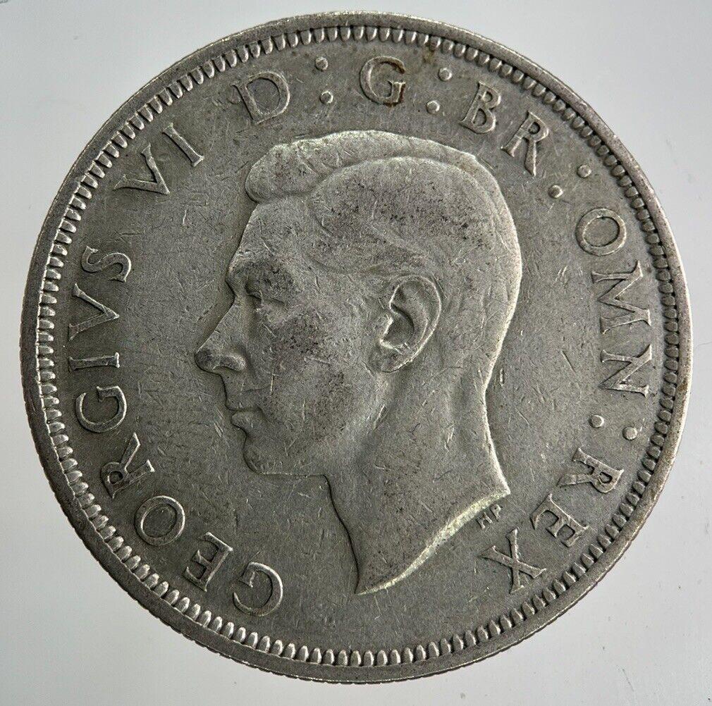 1945 George VI Half-Crown Silver Coin | Fine Collectable Grade