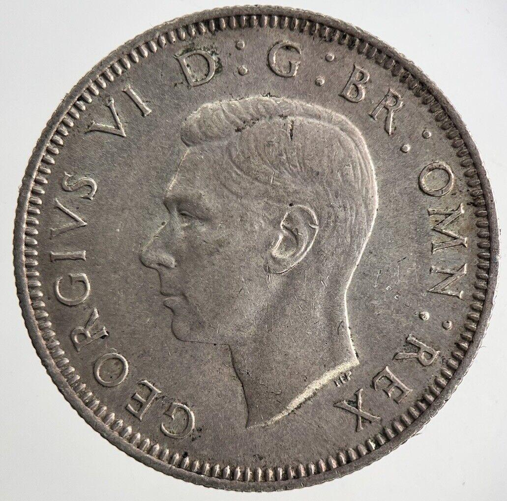 1945 George VI Shilling Silver Coin | Fine Collectable Grade