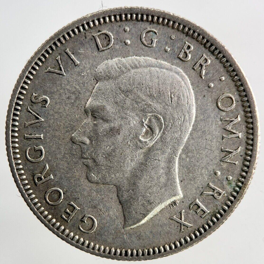 1945 George VI Shilling Silver Coin | Very High Grade