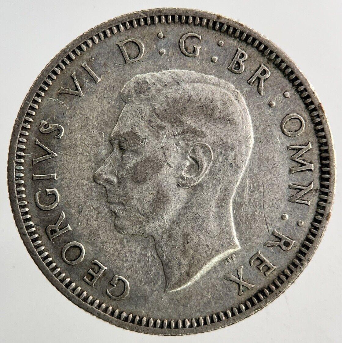 1945 George VI Shilling Silver Coin | Very High Grade