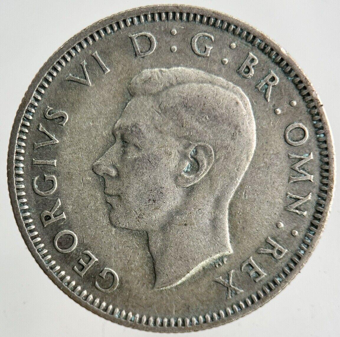 1945 George VI Shilling Silver Coin | Fine Collectable Grade