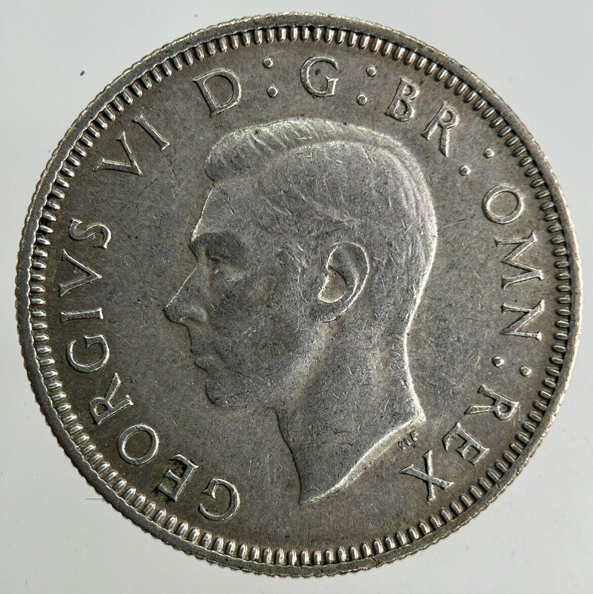 1945 George VI Shilling Silver Coin | Fine Collectable Grade