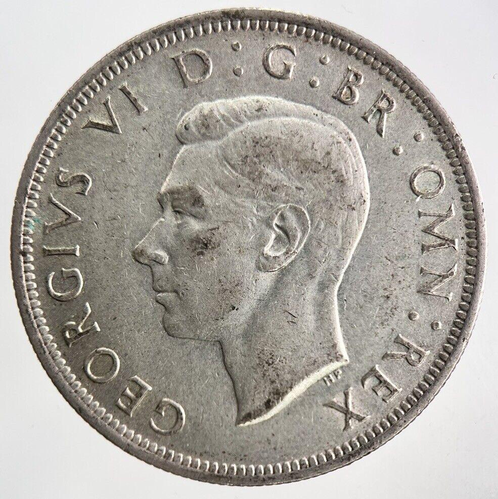 1945 George VI Silver Half-Crown Coin | Fine Collectable Grade