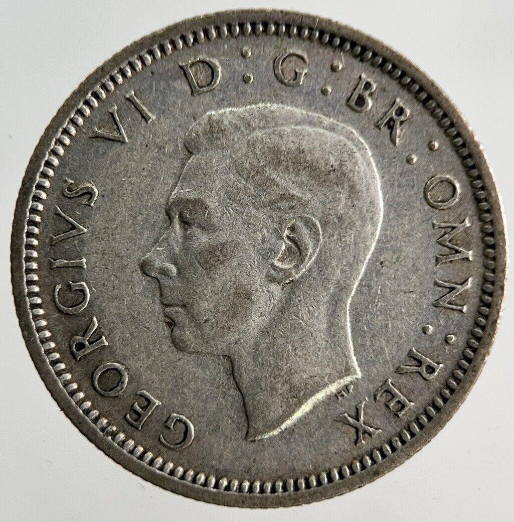 1945 George VI Sixpence Silver Coin | Fine Collectable Grade