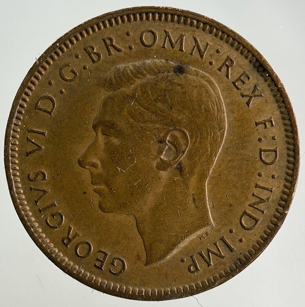 1945 George VI Wren Farthing Coin | Very High Grade