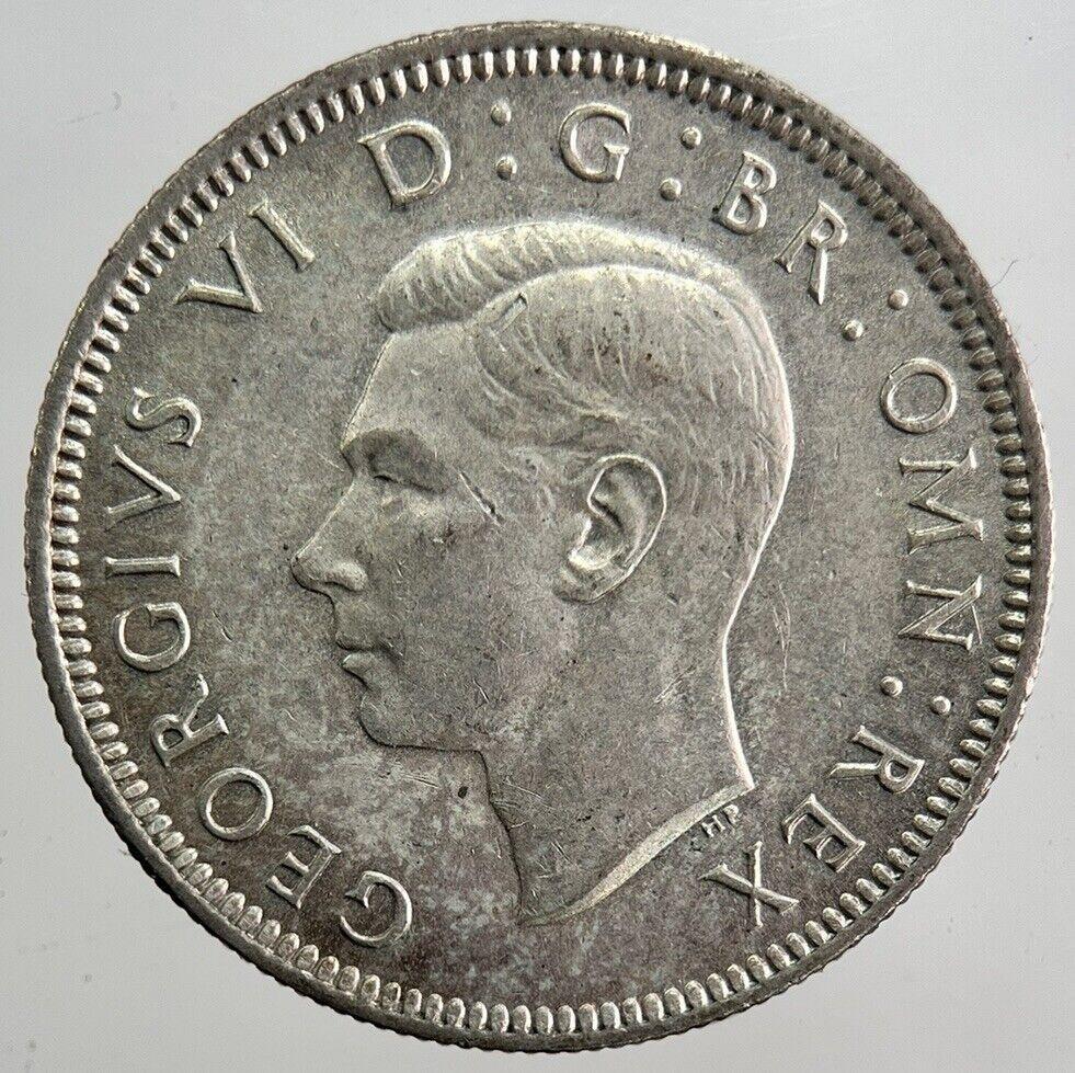 1945 George VI Shilling Silver Coin | Very High Grade | a3990