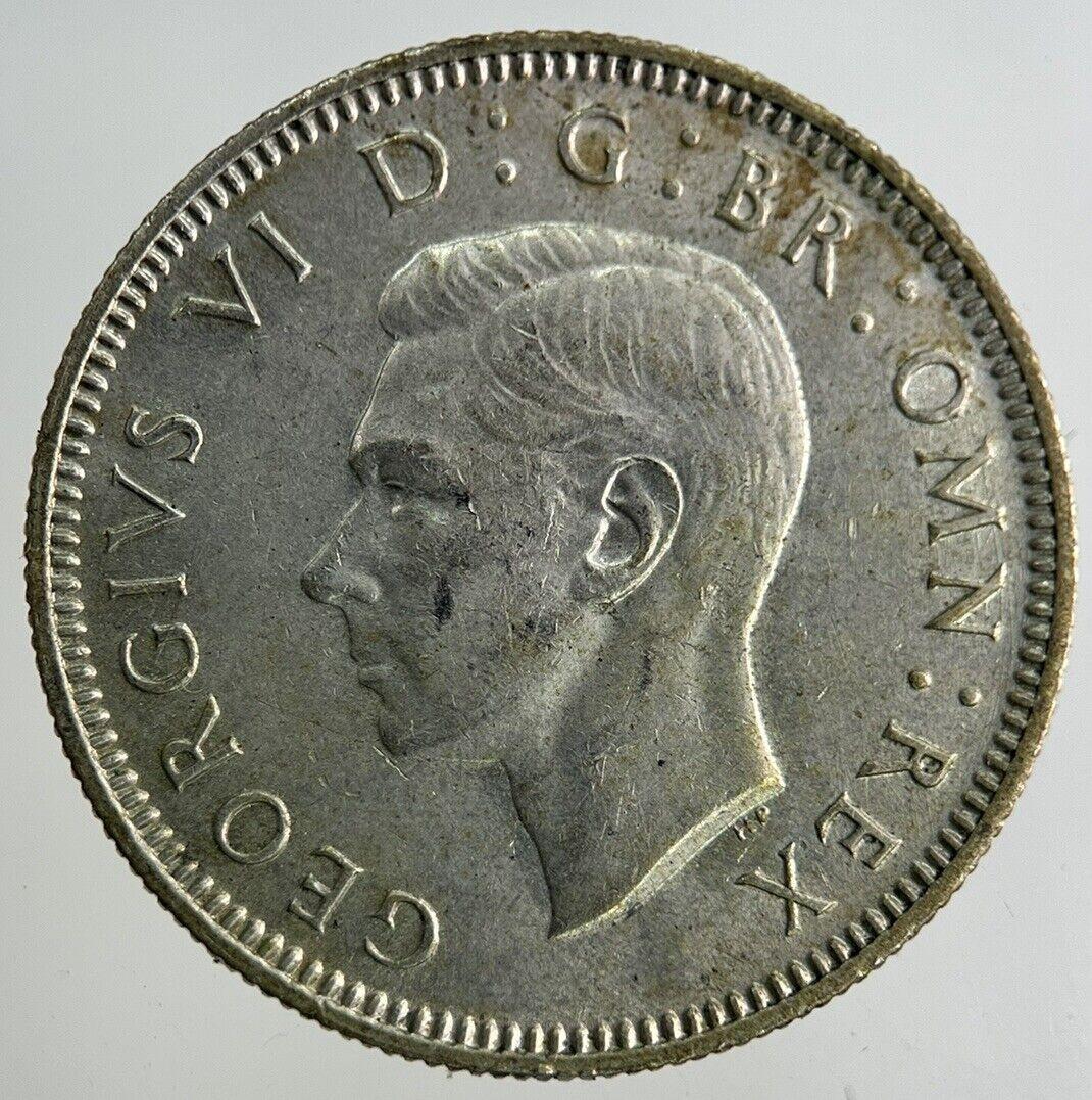 1945 George VI Shilling Silver Coin | Very High Grade
