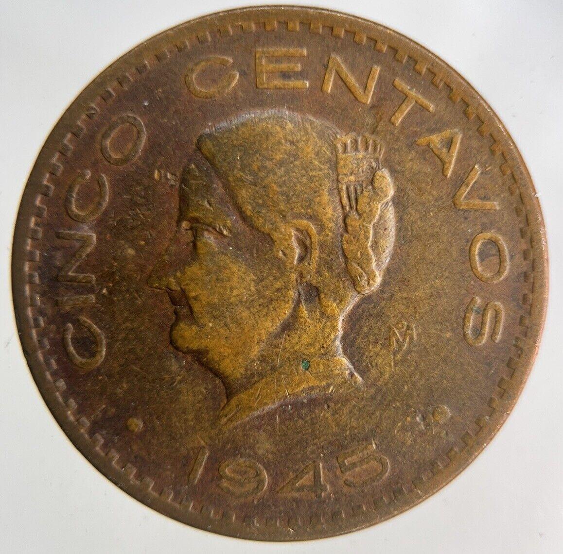 1945 Mexico 5 Centavos Coin | Collectable Grade
