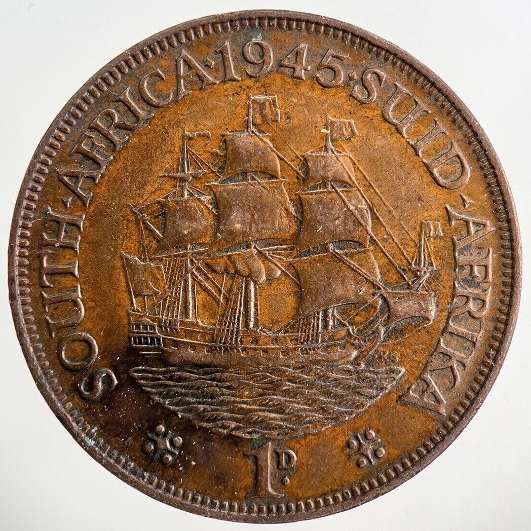 1945 South Africa One Penny Coin | Very High Grade