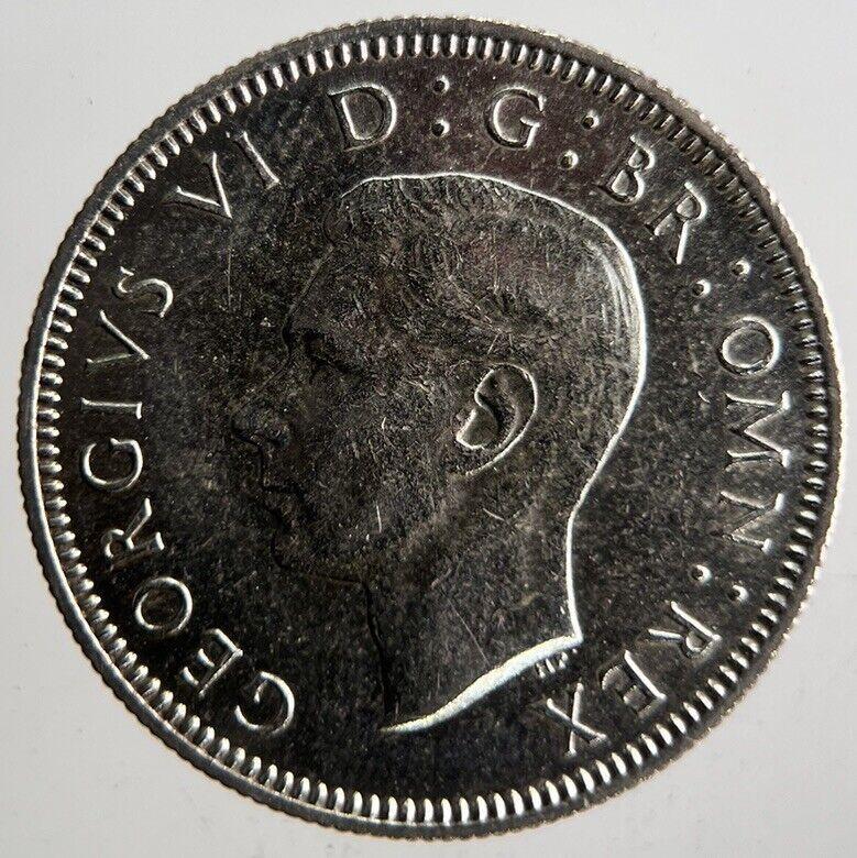 1946 British Silver Shilling Coin | Very High Grade | a4181