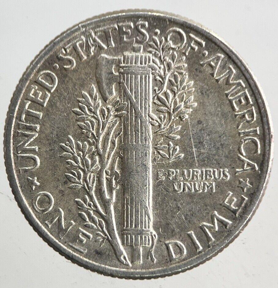 1945 US USA Mercury Dime Silver Coin | Very High Grade