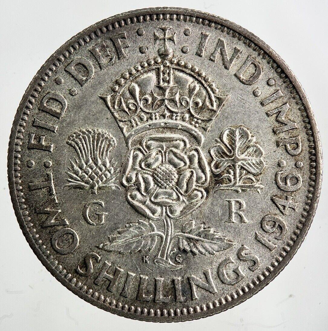 1946 George VI Florin Silver Coin | Fine Collectable Grade