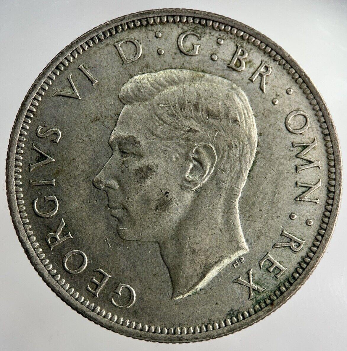 1946 George VI Half-Crown Silver Coin | Fine Collectable Grade
