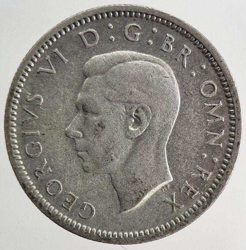 1946 George VI Sixpence Silver Coin | Fine Collectable Grade