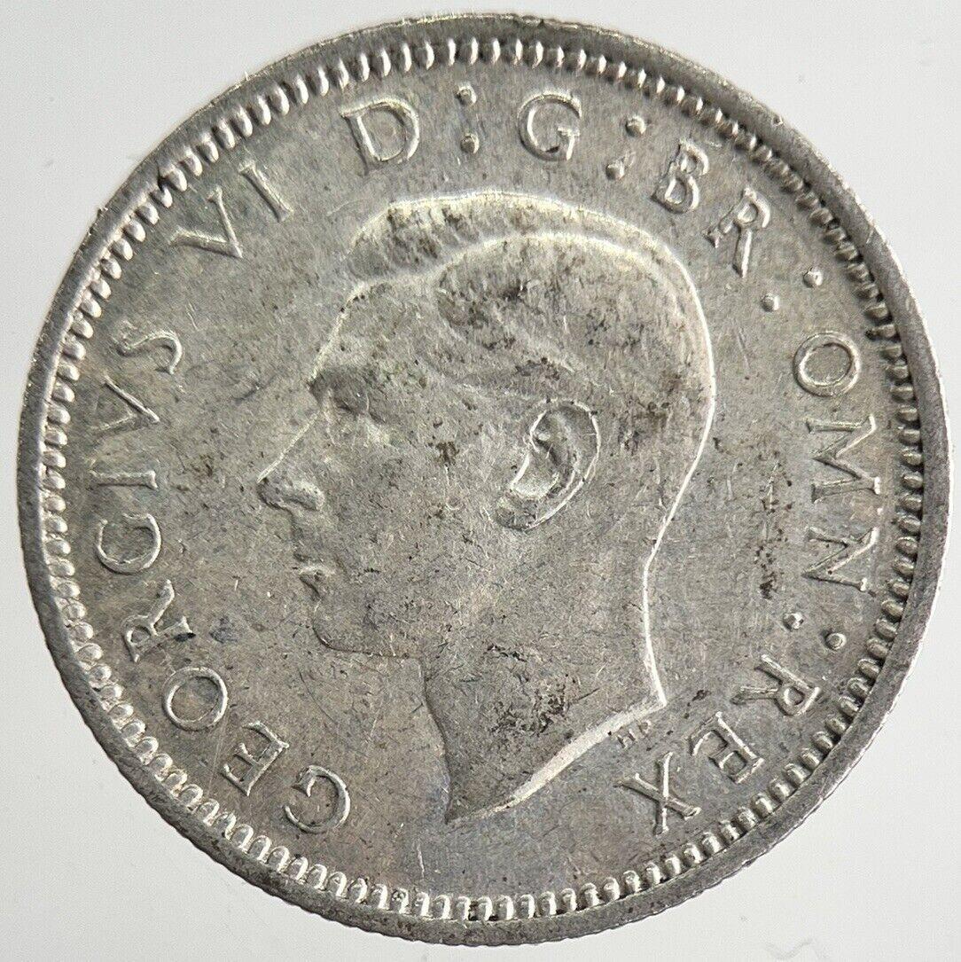 1946 George VI Sixpence Silver Coin | Very High Grade | a8211