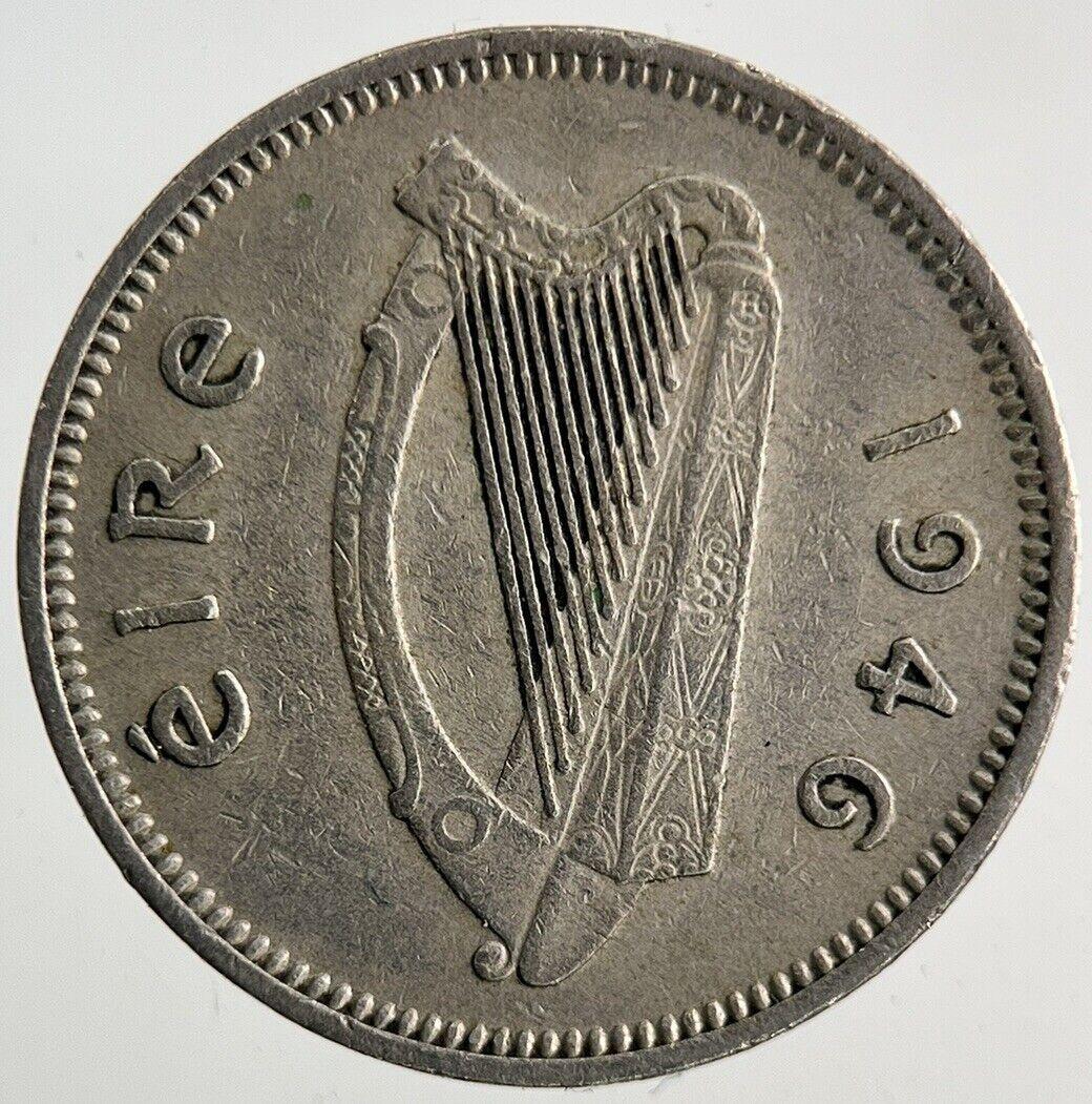 1946 Irish Rabbit Sixpence Coin | Very High Grade