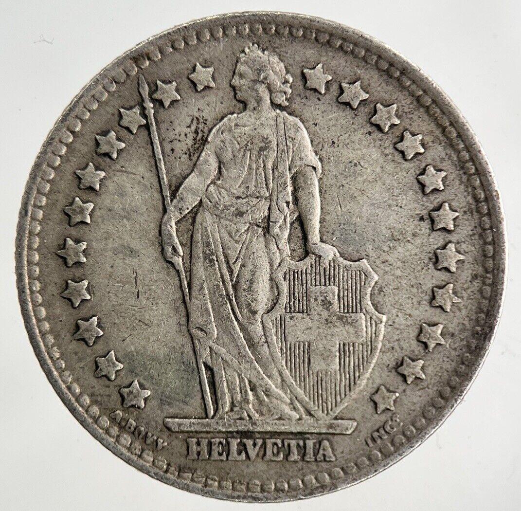1946 Switzerland Swiss 1 Franc Silver Coin | Fine Collectable Grade