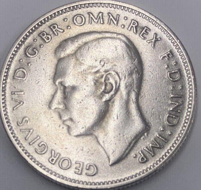1947 Australia Florin Silver Coin | Fine Collectable Grade | a235