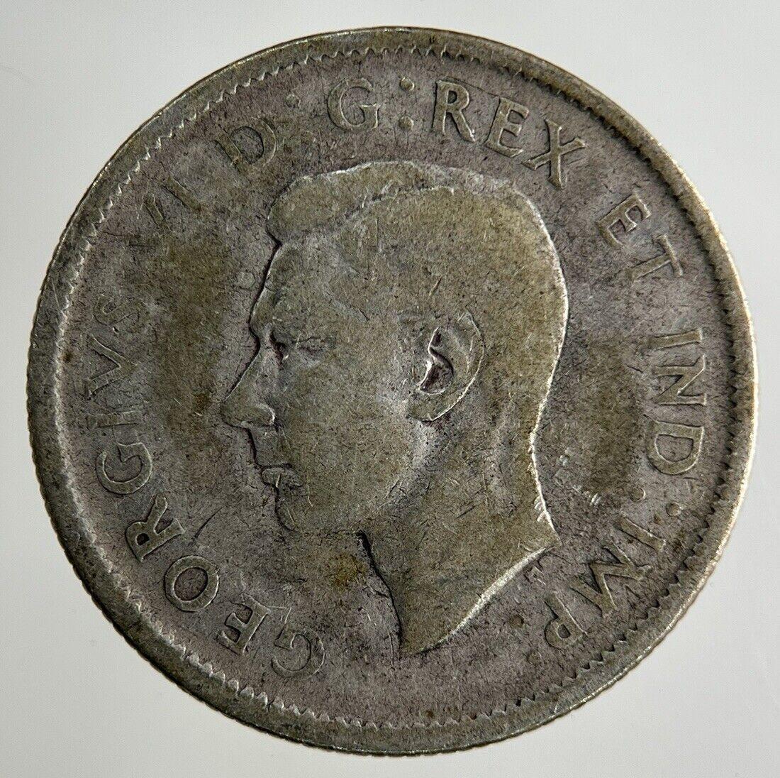 1947 Canada 25 Cents Silver Coin | Fair Grade