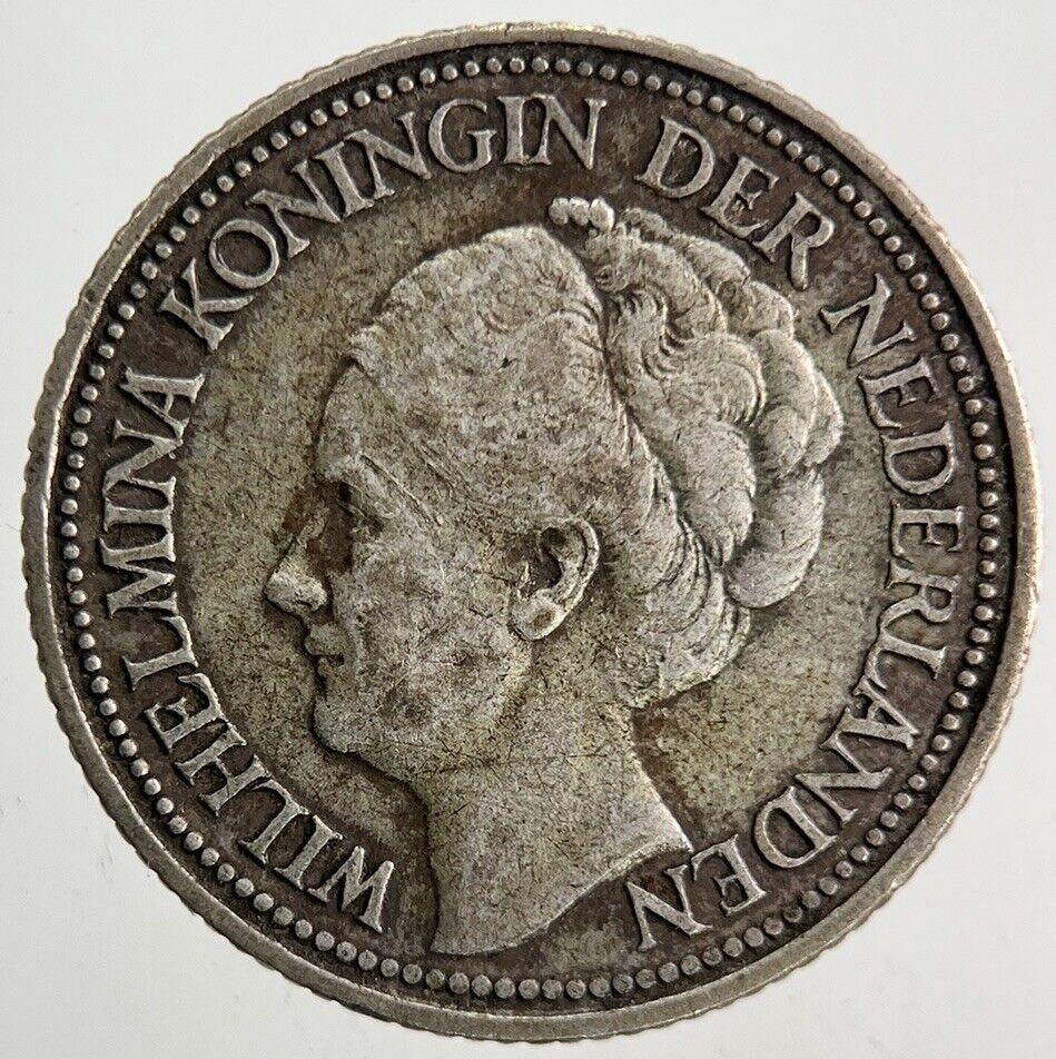 1947 Netherlands 1/4 Quarter Gulden Silver Coin | Fine Collectable Grade