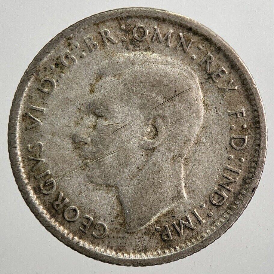 1948 Australia Sixpence Silver Coin | Collectable Grade | a8007