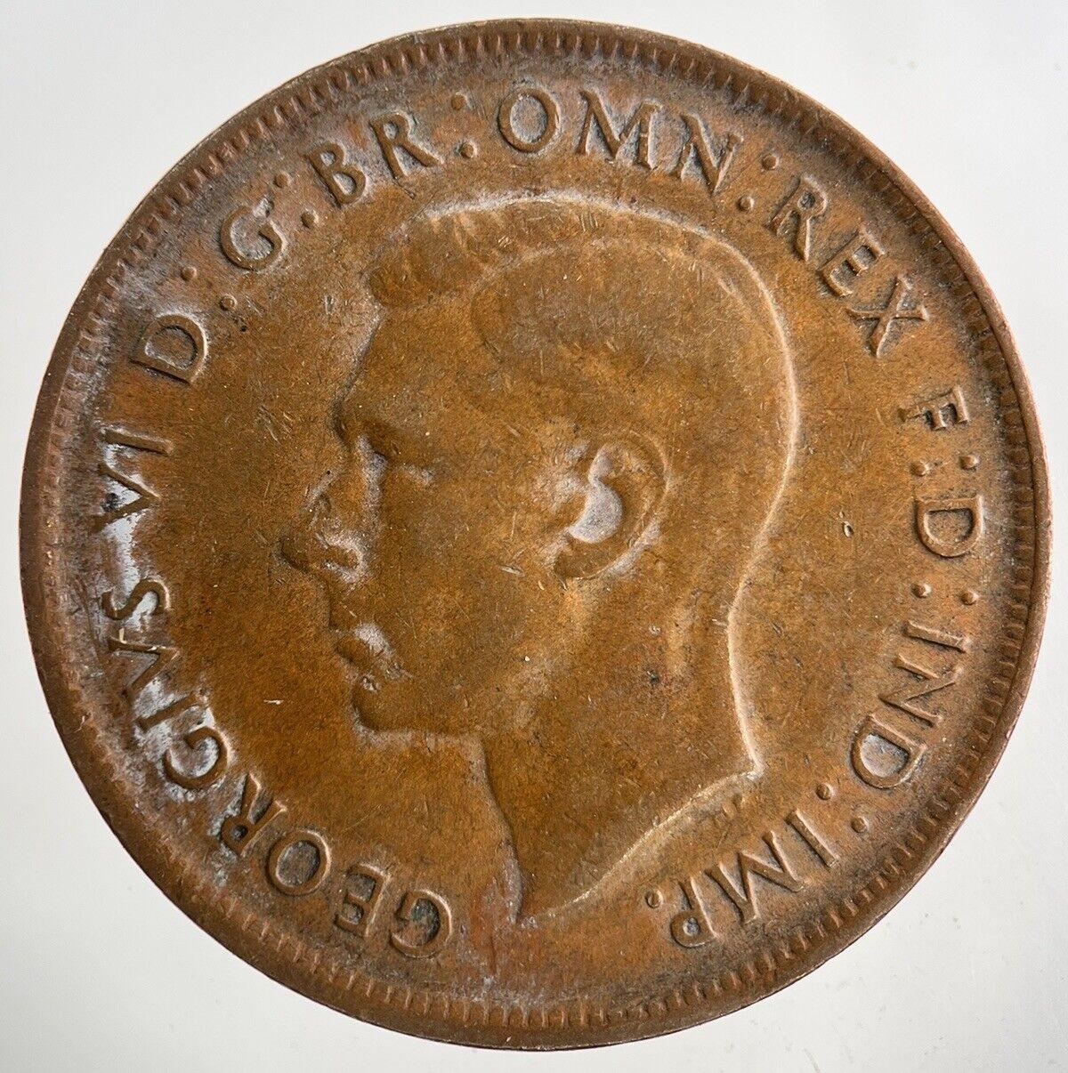 1948 Australia One Penny Coin | Fine Collectable Grade